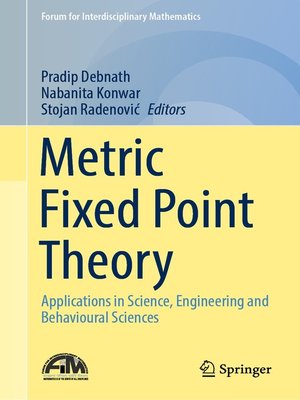 cover image of Metric Fixed Point Theory